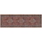 Gel Pro Gel Pro NeverMove Esther 24 in. W X 76 in. L Vintage Red Tribal Polyester Runner Rug 107-1-2476-EHVR - alternate 1